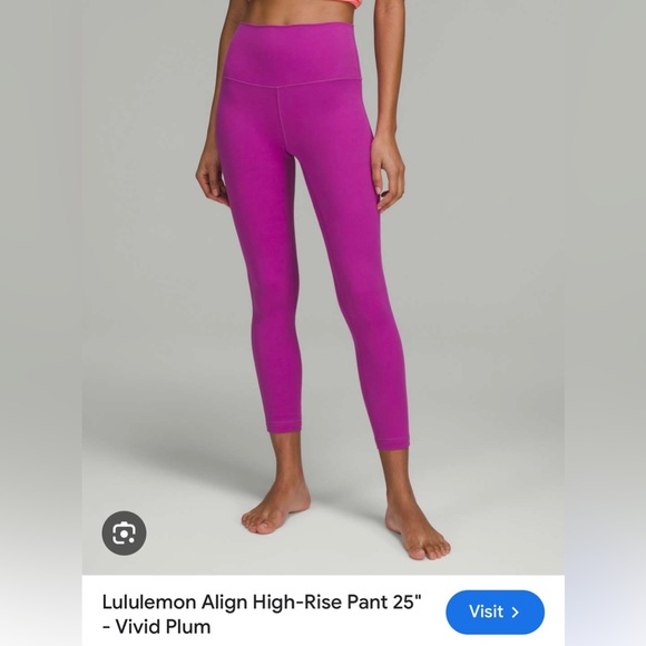 lululemon athletica Pants - Lululemon align leggings with pockets 25